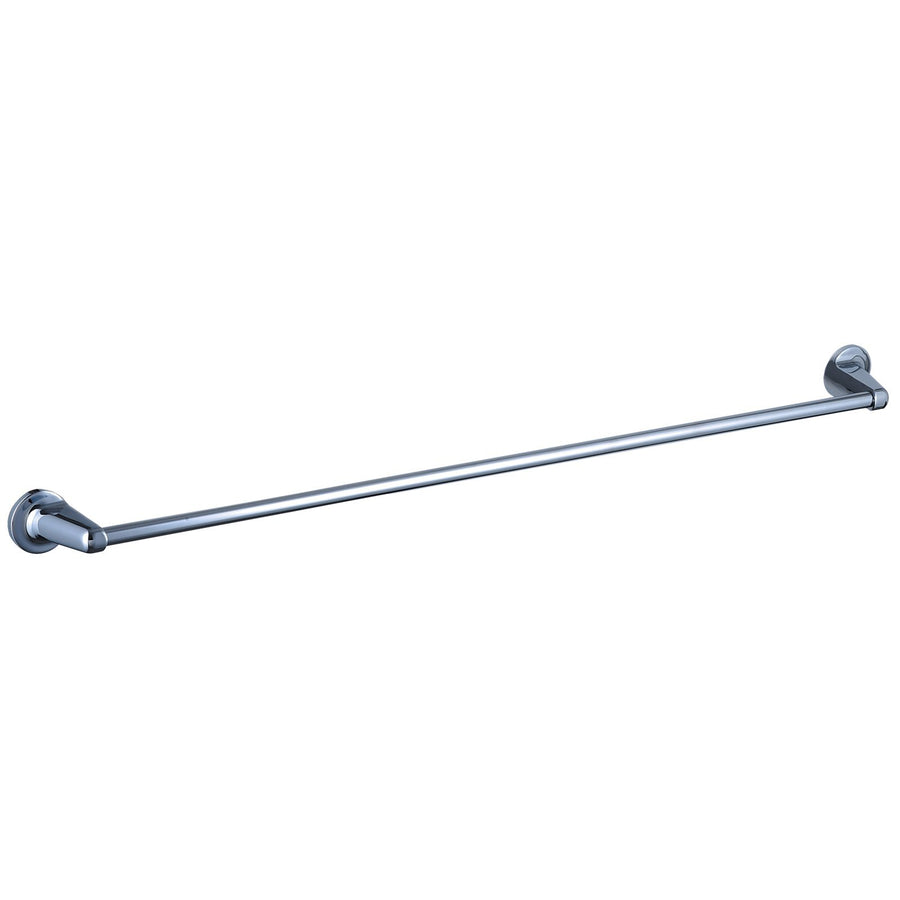 Mondella Prelude 900mm Chrome Metal Single Towel Rail