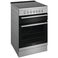 Westinghouse 60cm Electric Freestanding Oven - 80L, Separate Grill, Ceramic Cooktop - WFE642SCB