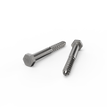 Zenith Hex Head Coach Screws M8 x 75mm Stainless Steel 304 Grade 12 Pack - SuperSaverAU - view 2