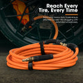 4 Way Digital Tyre Inflator - 250 PSI - Inflates Four Tyres at Once, Nitto Style Fittings, Heavy Duty Hoses