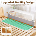 Folding Bed Rail for Toddlers - 200 x 60cm Extra Long - Anchor Straps, AS/NZS 8124 Certified