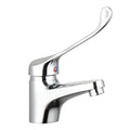evekare Chrome Extended Wrist Lever Basin Mixer 7.5L/min WELS 4 Star