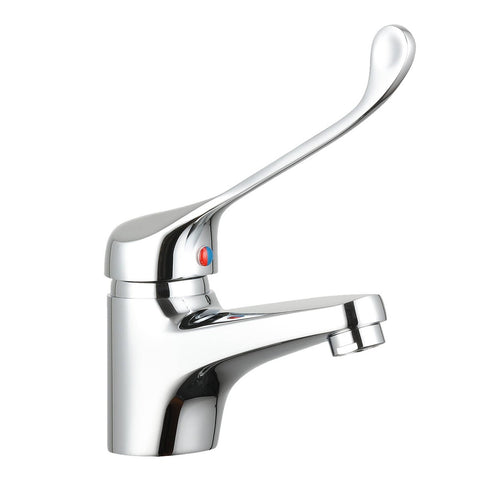 Evekare Chrome Extended Wrist Lever Basin Mixer - 130mm x 260mm - Easy Access - SuperSaverAU - view 1