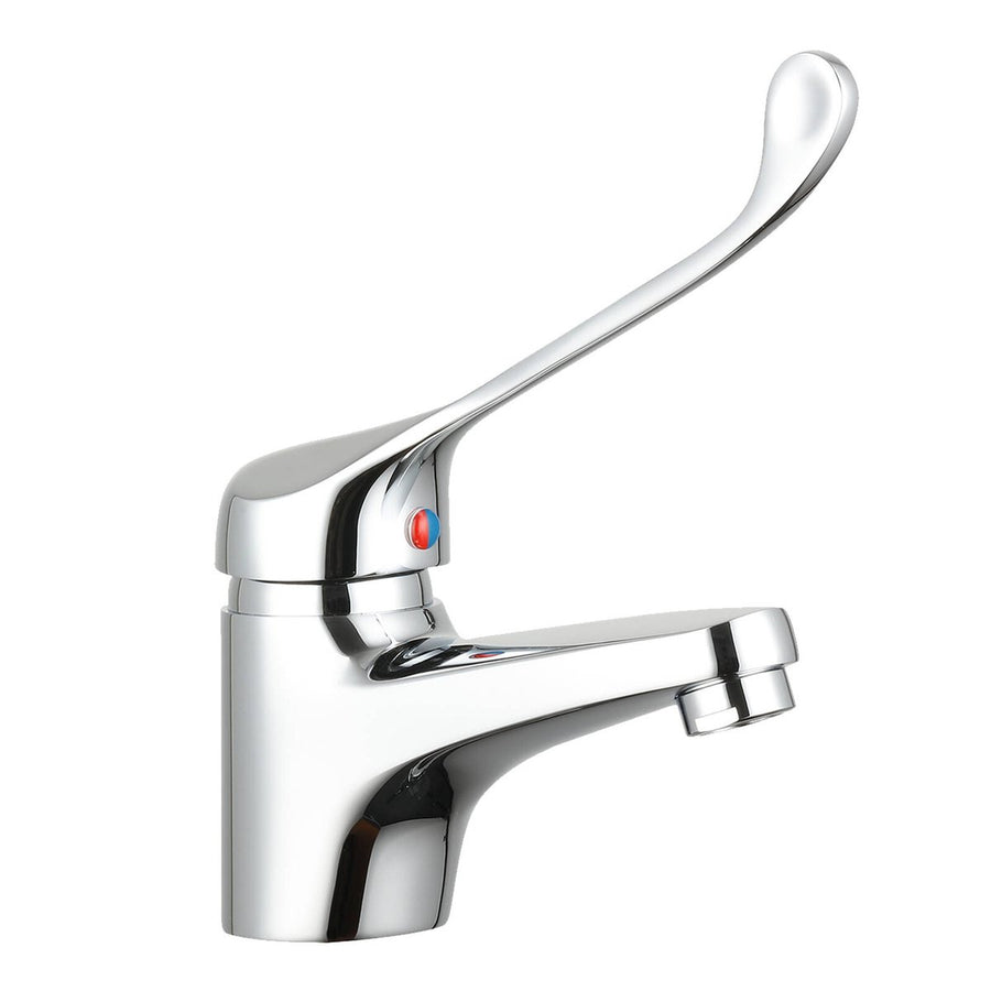 Evekare Chrome Extended Wrist Lever Basin Mixer - 130mm x 260mm - Easy Access - SuperSaverAU - view 1