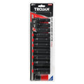 Trojan 10 Piece Deep Impact Socket Rail Set 1/2" Drive 10-24mm 6 Point