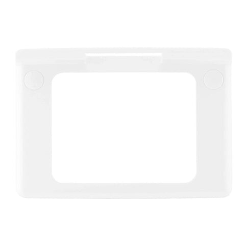 Deta 6000 Series Clip on Cover with Shelf - 116mm x 86mm - White - Easy Installation - SuperSaverAU - view 1