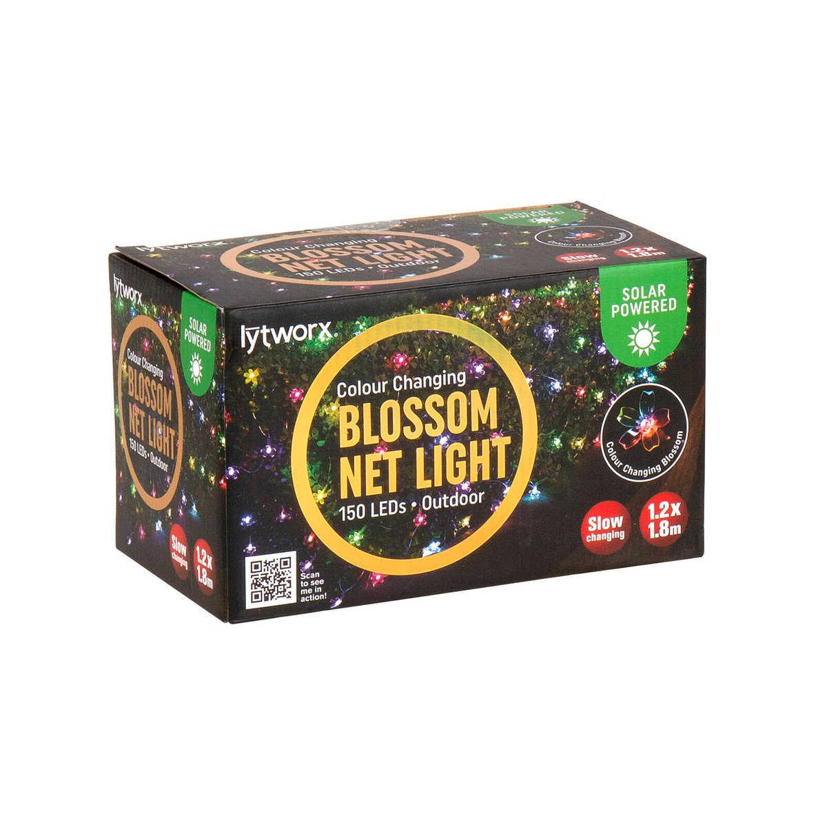 Lytworx Colour Changing Solar Blossom Lights - 1.2m x 1.8m - Outdoor Use - SuperSaverAU - view 1