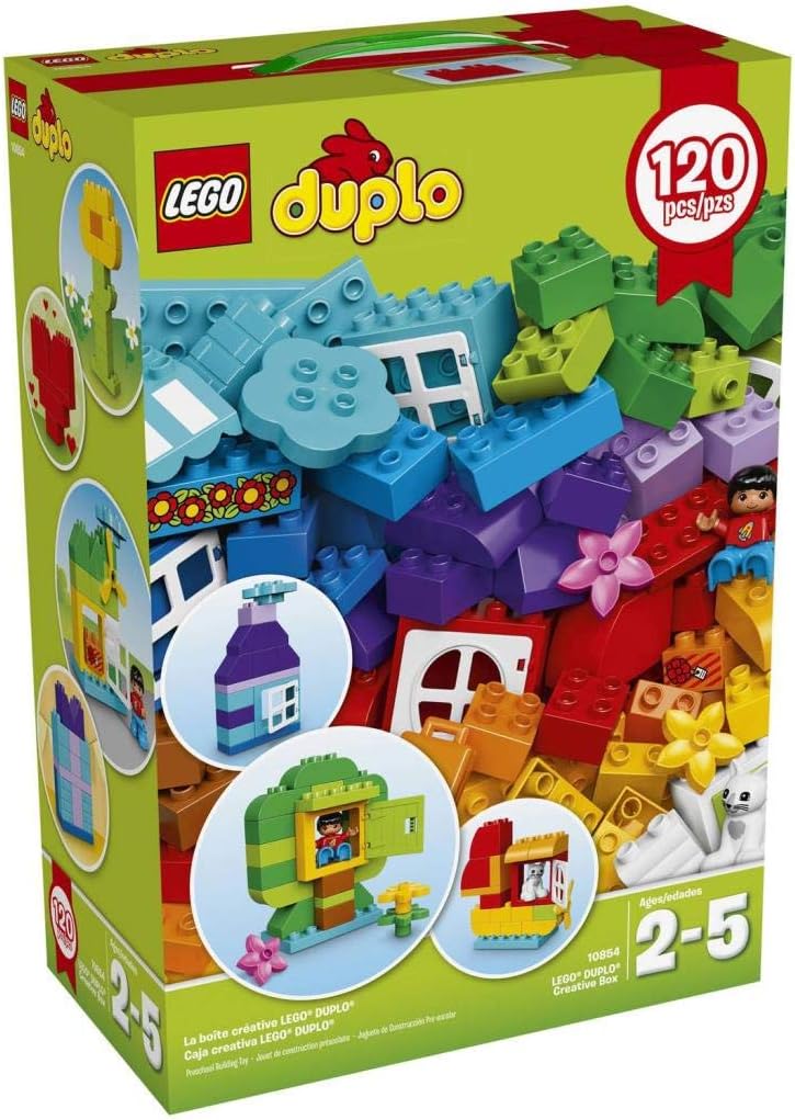 LEGO 10854 DUPLO Creative Box: 120+ Bricks for Kids 2-5
