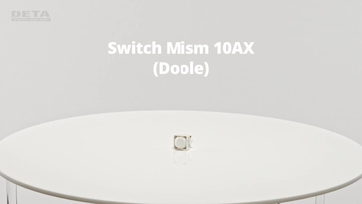 Deta Double Pole Switch Mechanism - 10A Polycarbonate - Reliable Design - SuperSaverAU - view 5