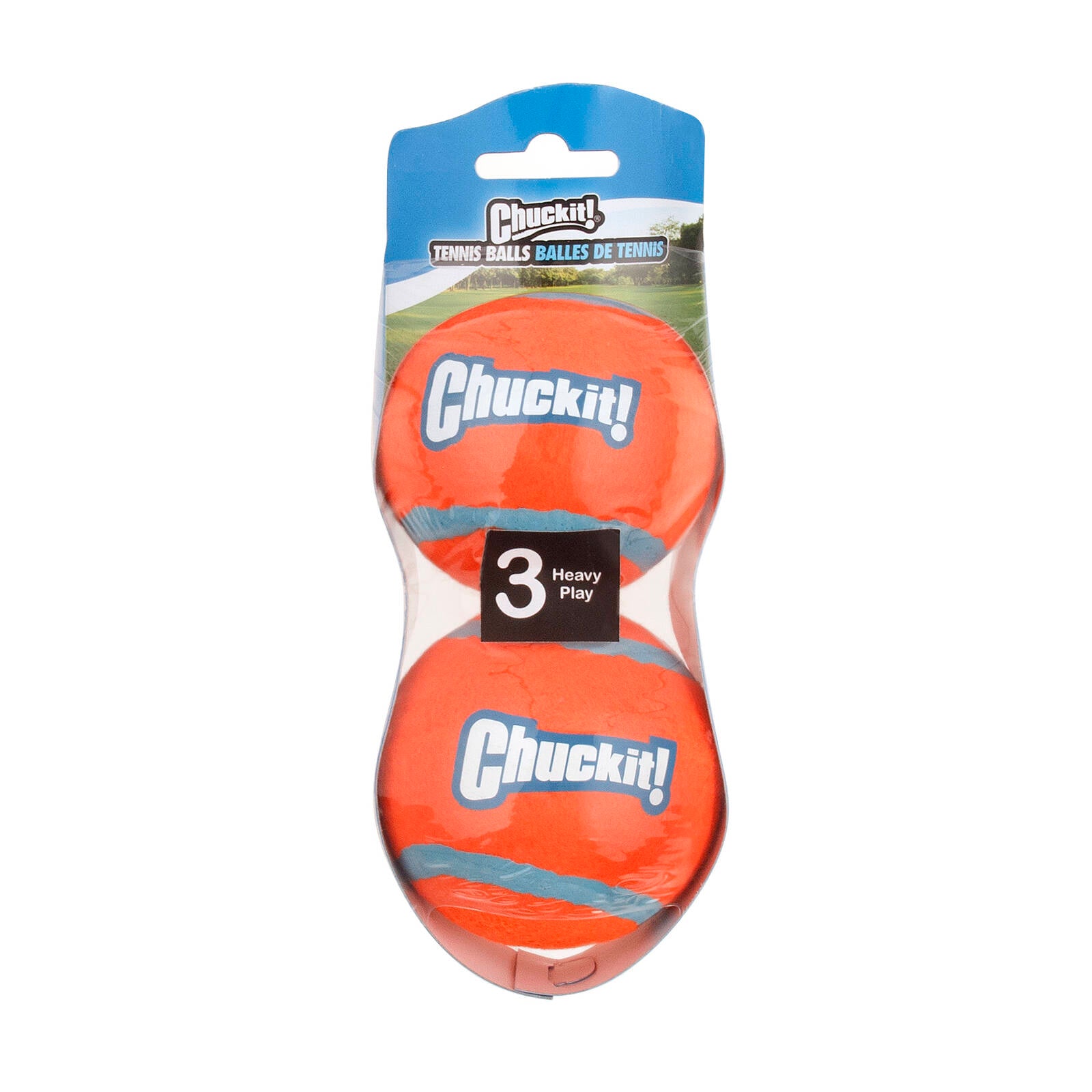 Chuckit! Large Tennis Ball Dog Fetch Toy 2 Pack