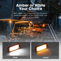 Telescopic Camping Light with Tripod - 1500 Lumens - Extends 98.5 to 220cm, 3 Adjustable Panels, IPX4, USB-C Rechargeabl