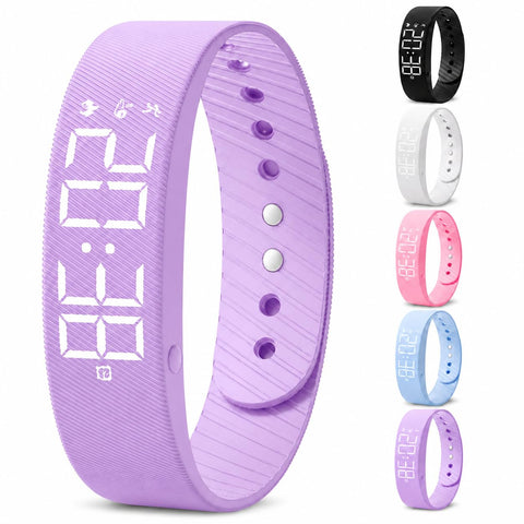 Silent Vibrating Alarm Wristband - USB Rechargeable, IP65