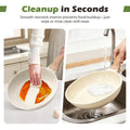 Classic Cookware Set 13 Piece - White - Nonstick Granite Coating, Fixed Stay Cool Handles, PFOA and PFOS Free