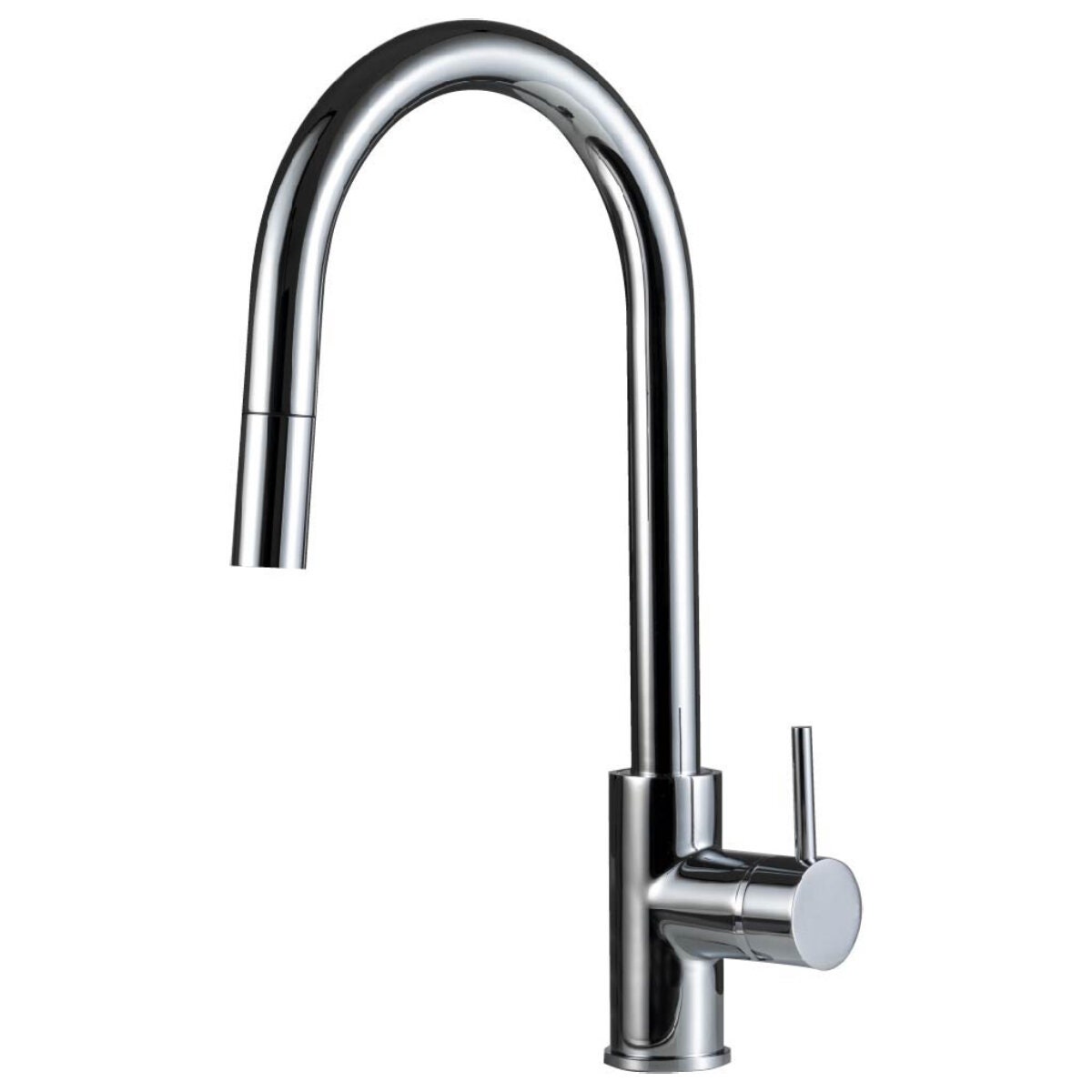 Rogerseller Tonic Sink Mixer with Pull Out Spray 6L/min - Chrome, 5-Star WELS - 3606013801