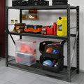 Tactix Heavy Duty Stackable Storage Bin 60L Plastic Organiser - SuperSaverAU - view 4