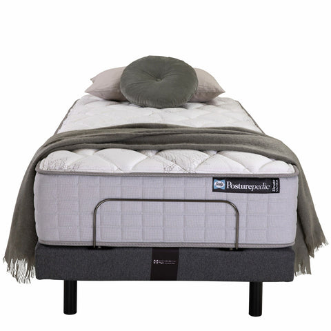 Sealy Inspire Long Single Adjustable Base - Anti-Snore Incline, Zero Gravity, Wireless Remote - 440504
