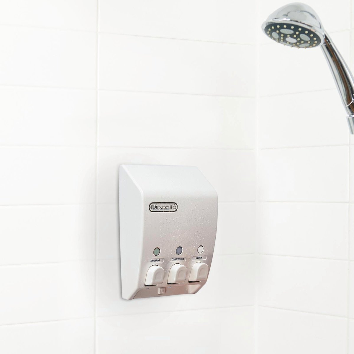Better Living Shower Dispenser - 430ml - ABS Plastic - Wall Mount - SuperSaverAU - view 2