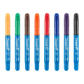 Empire Multi-Coloured Permanent Marker 8 Pack, Fast-Dry Water-Resistant Ink