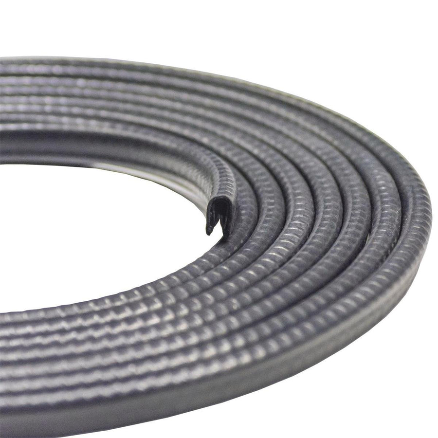 Goliath Black Edge Trim - 5m PVC - Weather Resistant - Easy Install - SuperSaverAU - view 1