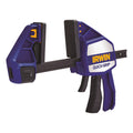 Irwin 150mm Heavy Duty Quick-Grip Bar Clamp One-Handed Steel 272kg