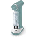 Smeg soda maker - Green, electricity-free operation, Tritan Renew bottle, front knob control - SKC01EGMAU