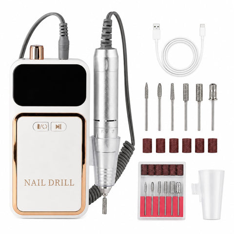 Portable Nail Drill 45,000 RPM - Manicure and Pedicure