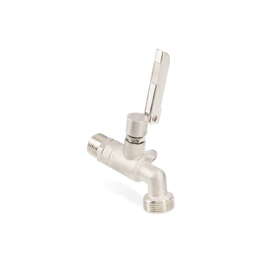 Brasshards 15mm Lockable Lever Tank Tap Lead Free