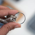 Taskmaster 30mm Steel Key Rings, 100 Pack