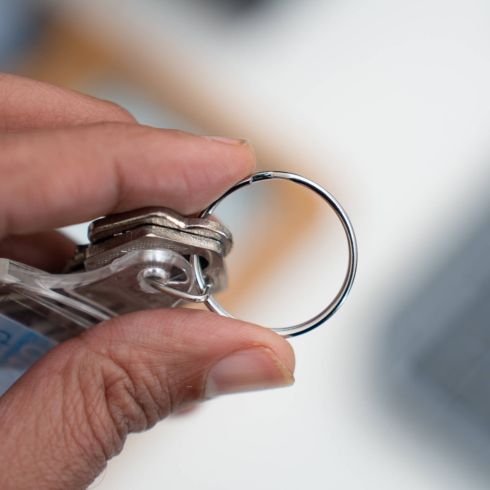 Taskmaster 30mm Steel Key Rings, 100 Pack