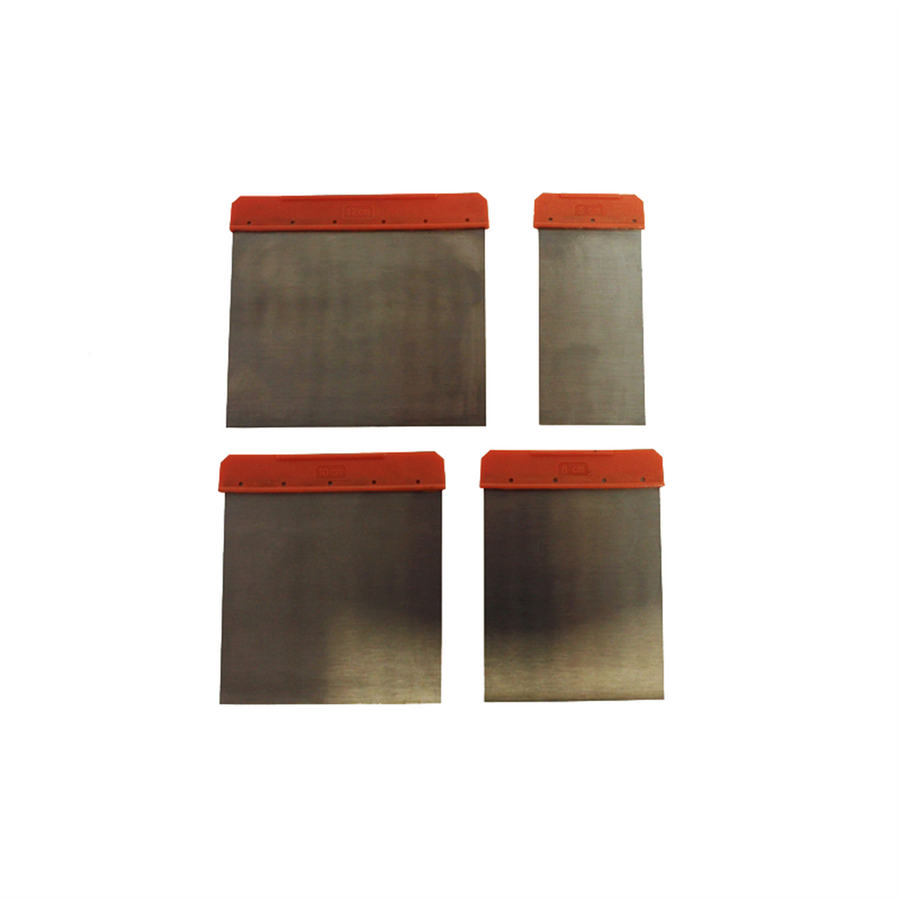 Craftright Scraper Set - 50mm 80mm 100mm 129mm - Steel - Flexible Blades - 4 Pack - SuperSaverAU - view 1