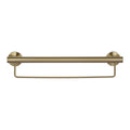 evekare 600mm Brushed Brass Towel Rail with Grab Rail Grade 304 Stainless Steel