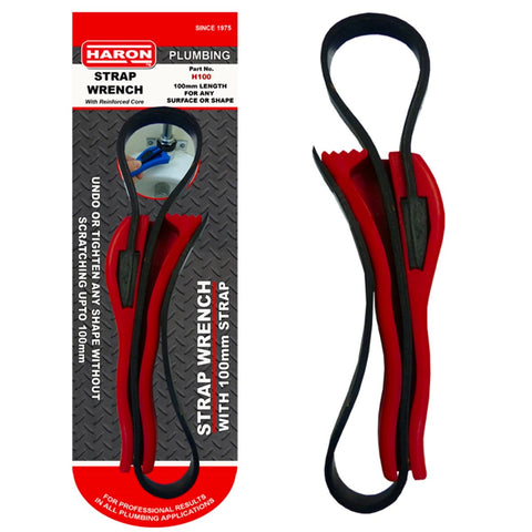 Haron Strap Wrench - 100mm - Plastic - Non-Scratch - Easy Grip - SuperSaverAU - view 1
