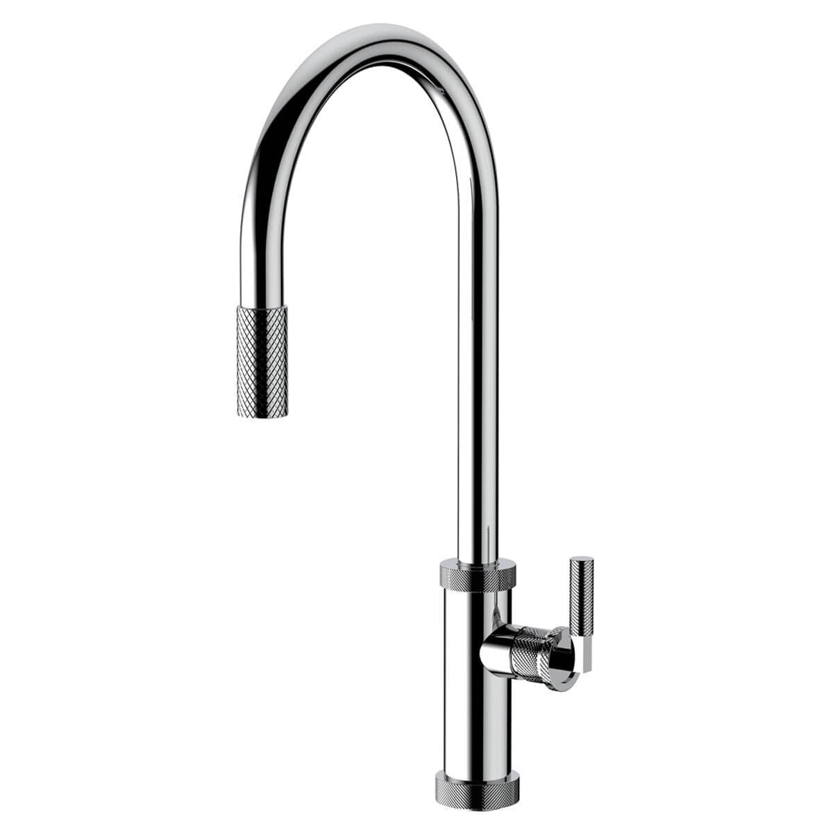 Armando Vicario Urban D Lead-Free Pull Out Kitchen Mixer Tap - Chrome, 5 Star WELS - 400728NBR-LF