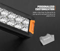 LED Light Bar 40 Inch Dual Row - 240W 18040 Lumens - Spot Flood Combo, IP68, Die Cast Aluminium, Oslon LEDs