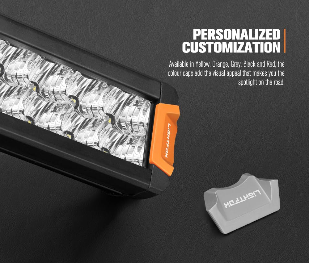 LED Light Bar 40 Inch Dual Row - 240W 18040 Lumens - Spot Flood Combo, IP68, Die Cast Aluminium, Oslon LEDs