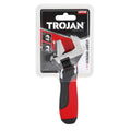 Trojan 2 in 1 Stubby Wrench - Adjustable & Pipe Wrench - 150mm x 50mm x 200mm - Durable Chrome Vanadium Steel - Ergonomic Anti-Slip Handle - SuperSaverAU - view 3