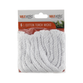 Waxworks Cotton Wicks - 6 Pack - Virgin Cotton - Outdoor Use - SuperSaverAU - view 1