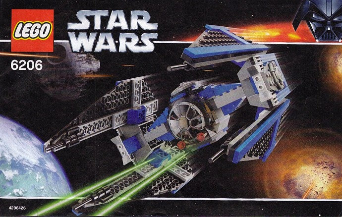 Lego Star Wars 6206 TIE Interceptor - SuperSaverAU - view 1