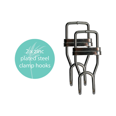 Two Trees Temporary Hammock Hanging Kit Zinc Plated Steel 200kg
