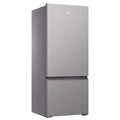 Haier 433L Bottom Mount Fridge - Satina Silver, 5.5 Star Energy, Humidity Fresh Zone - HRF420BS