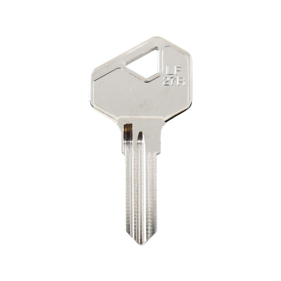 EHI Silver Blank Key - 49mm 27 Nickel Plated Brass - Easy To Carry - SuperSaverAU - view 1
