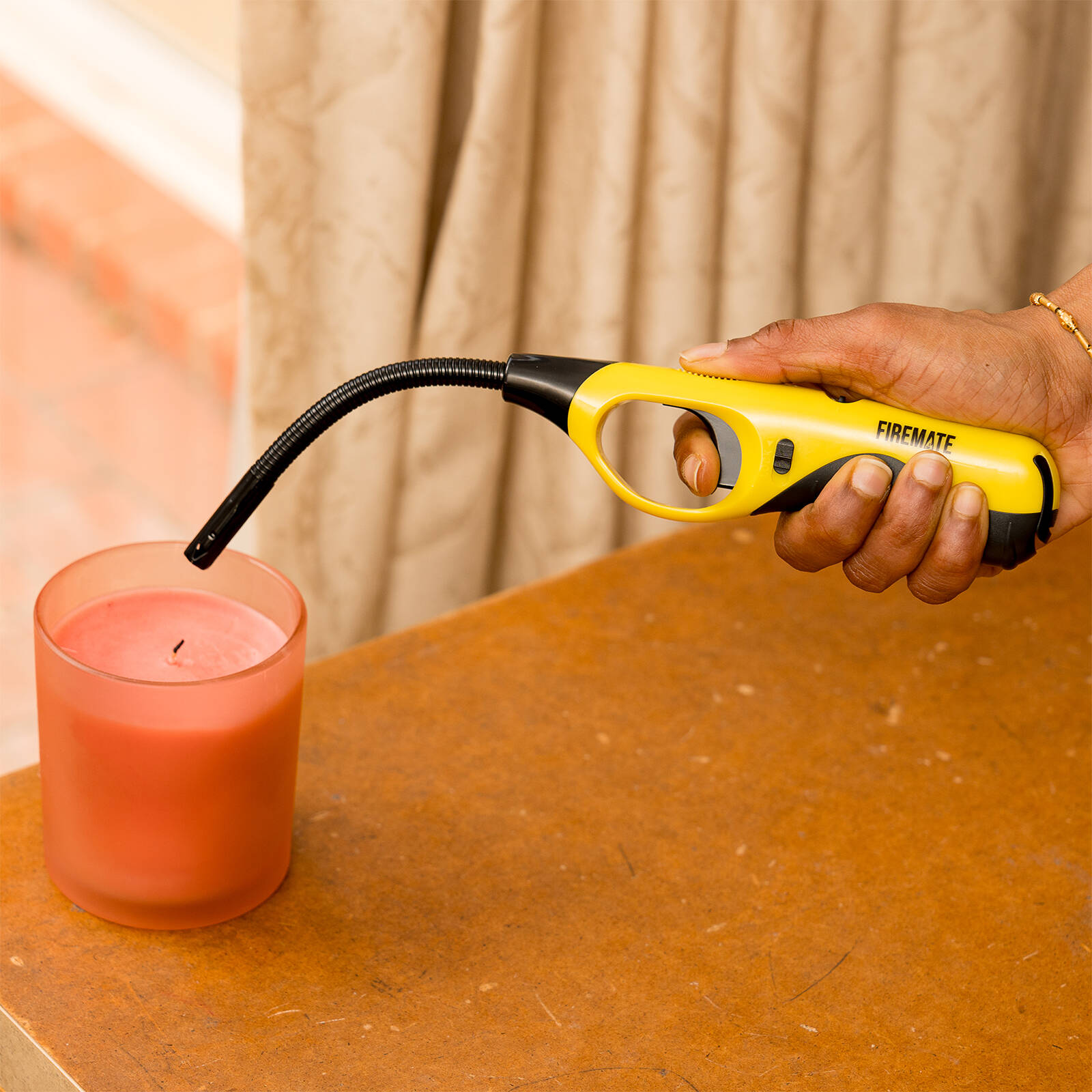 Firemate Flexi Refill Lighter - ABS Plastic, Flexible Neck, Adjustable Flame