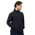 Citeco Black Soft Shell Jacket - Polyester Elastane, Full Zip, Men's XL