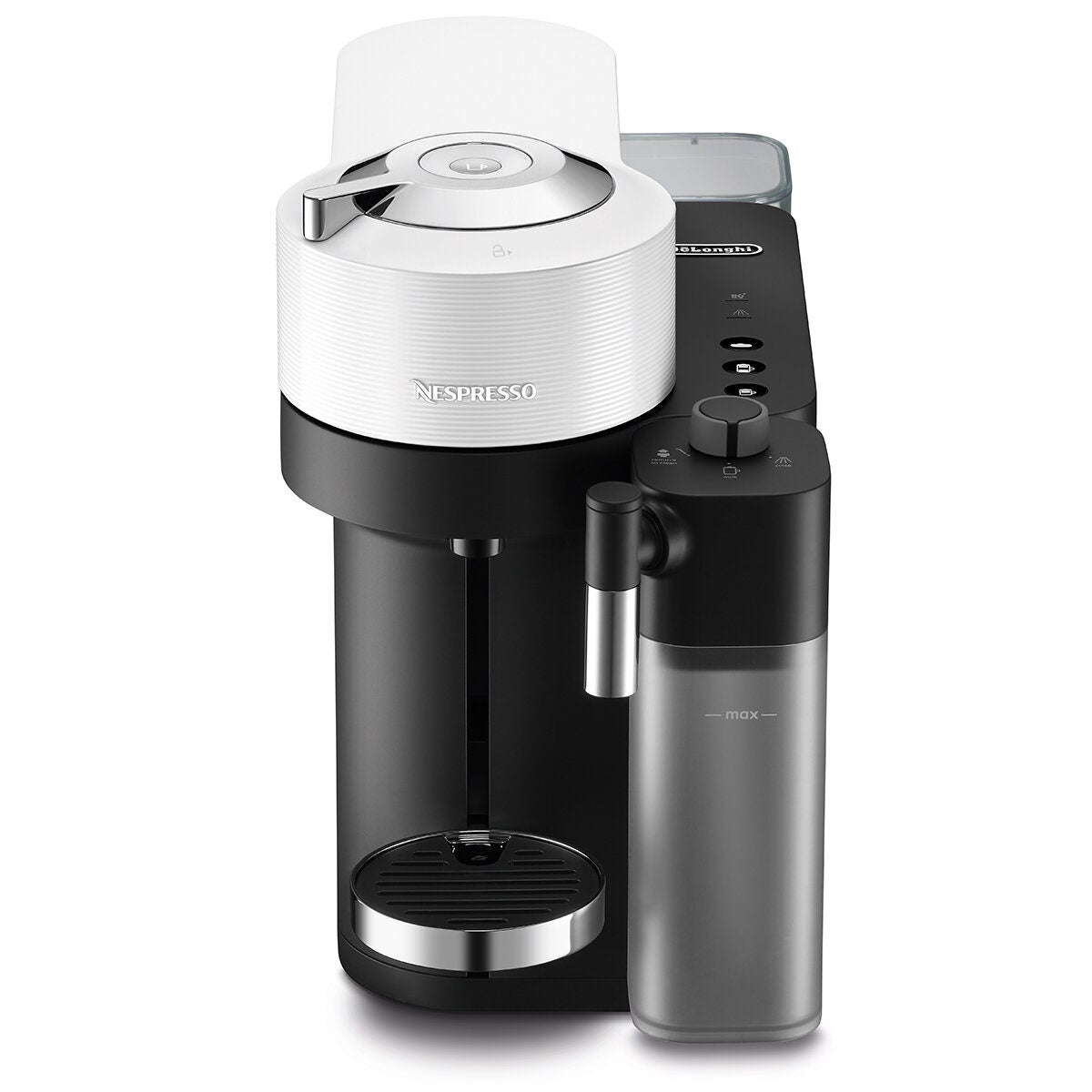 DeLonghi Nespresso Vertuo Lattissima machine 1.7L - White, Centrifusion technology, milk recipes - ENV300W