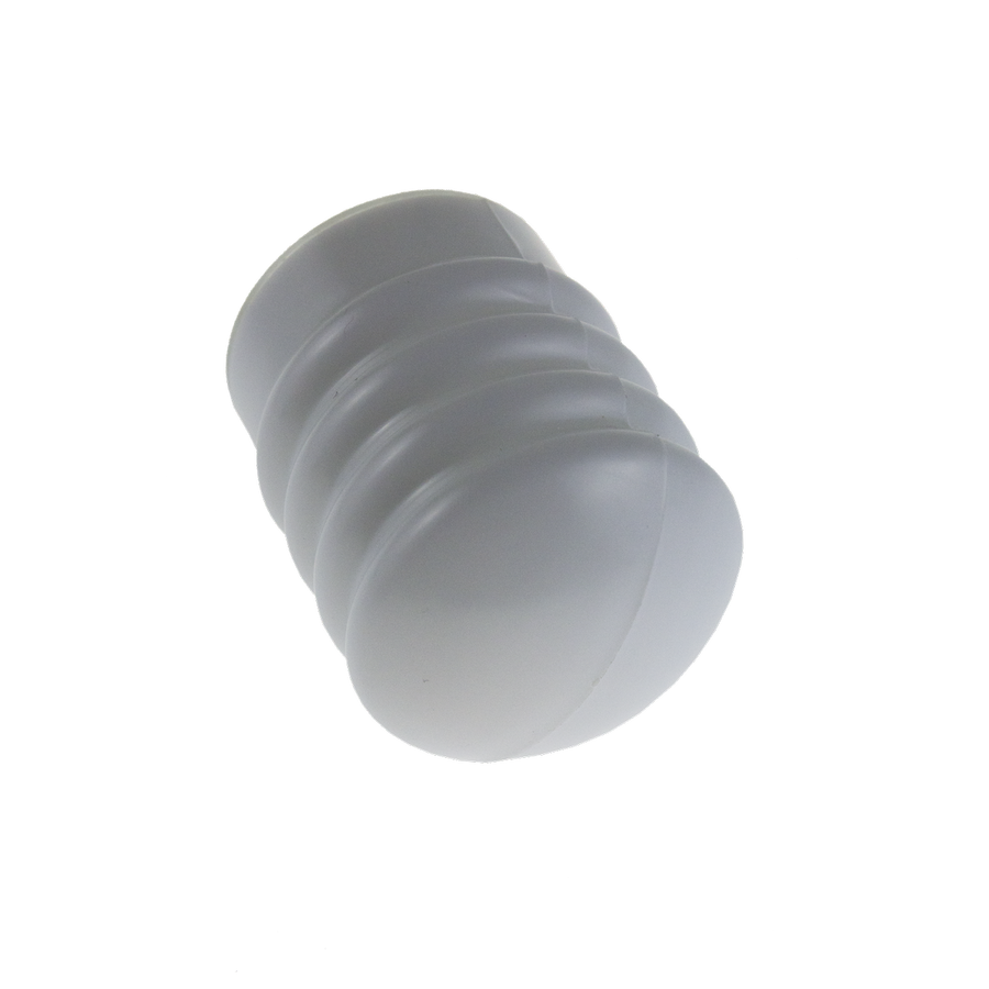 Adoored 45mm White Cushion Door Stop - Plastic - Wall Mounted - Protects Walls - SuperSaverAU - view 1