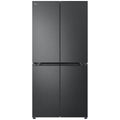 LG 530L French Door Fridge - Matte Black, 5 Star Energy, Hidden Hinges, ThinQ - GF-B505MBL