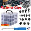 625 Piece Car Body Trim Clips Kit, Push-Type Plastic Fasteners for Bumpers and Panels