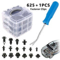 625 Piece Car Body Trim Clips Kit, Push-Type Plastic Fasteners for Bumpers and Panels - view 4