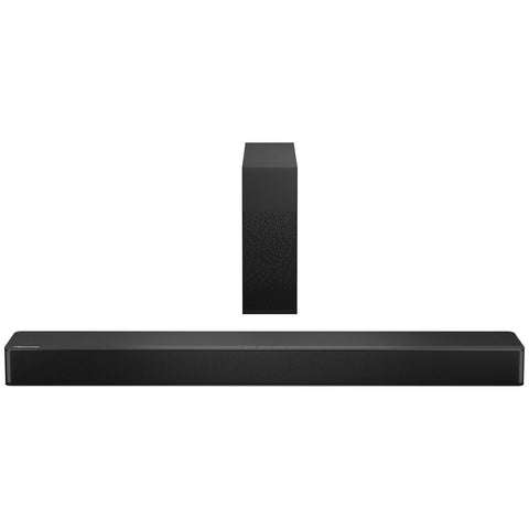 Hisense 2.1 Ch Soundbar with Wireless Subwoofer - 240W, DTS Virtual:X, HDMI ARC, Black - HS2100
