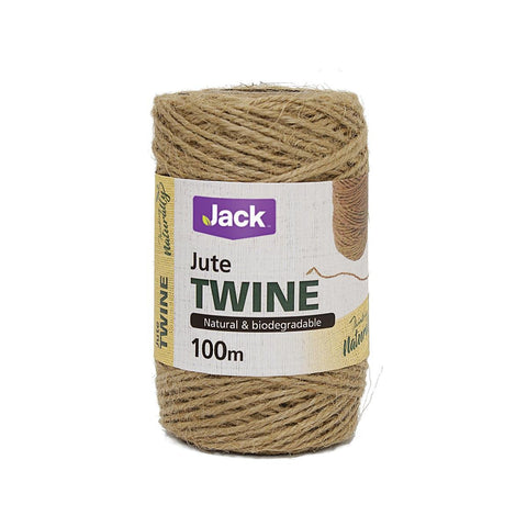 Jack Jute Twine - 100m - Natural Fibre - Plant Tie - SuperSaverAU - view 1